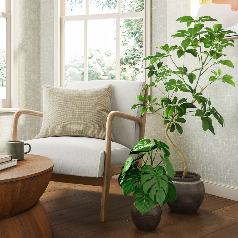 Artificial Climbing Monstera Potted Plant