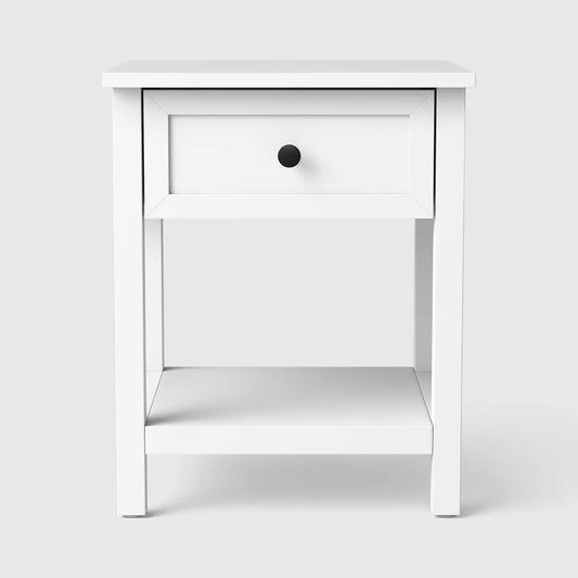 Traditional Side Table with Storage Drawer