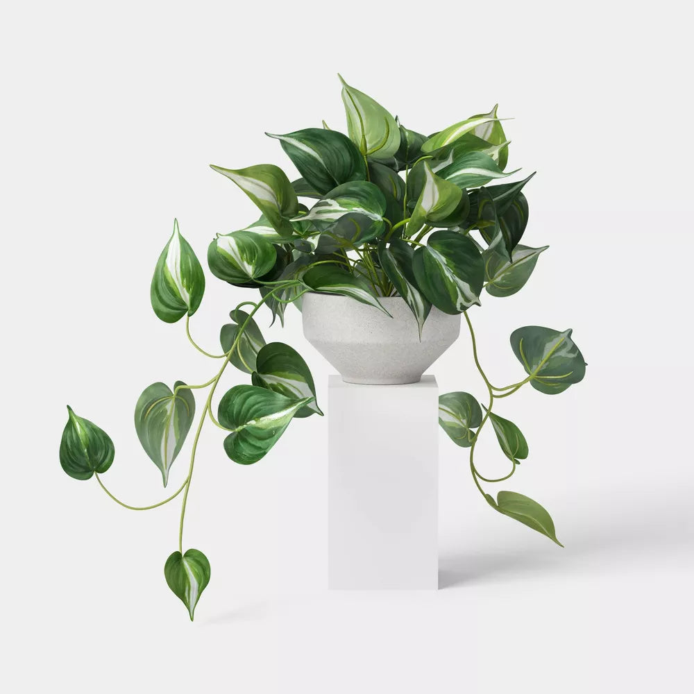 Artificial Trailing Pothos Potted Plant