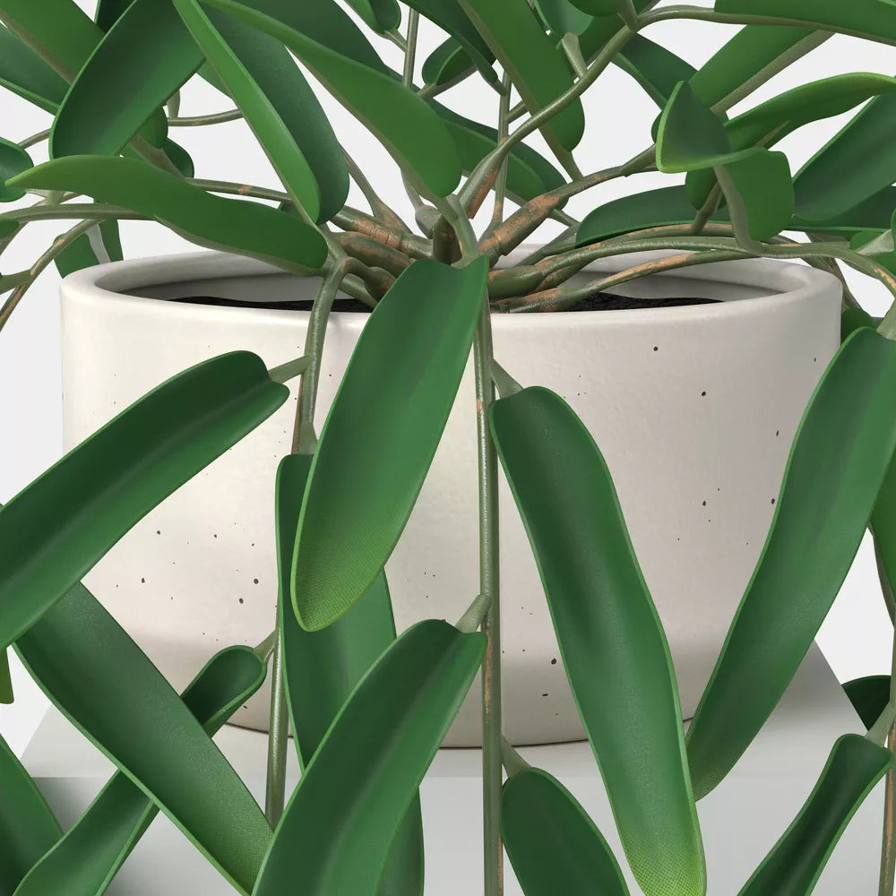 Artificial Trailing Hoya Potted Plant